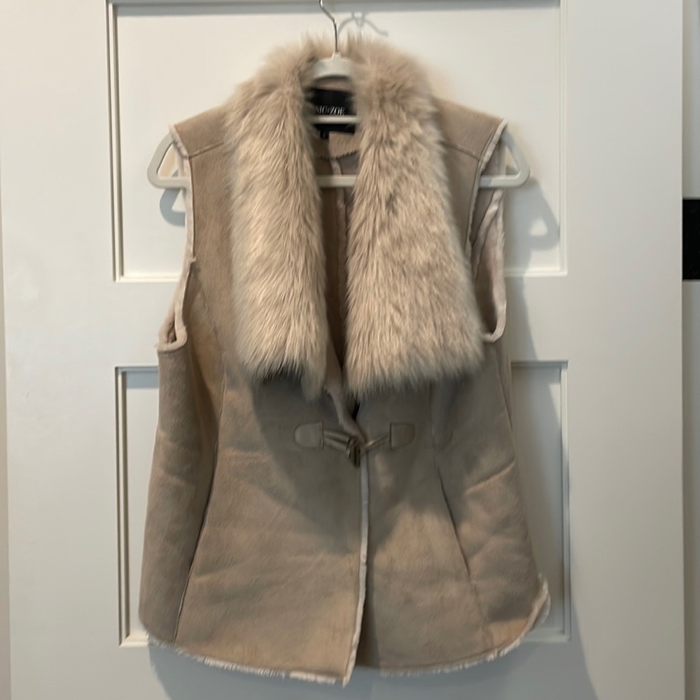 SOLD Nic+Zoe Fur Vest